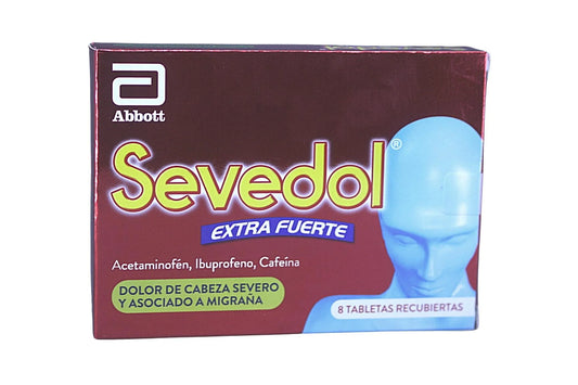 SEVEDOL(ABBOTT) EXTRAFUERTE X 8 TAB