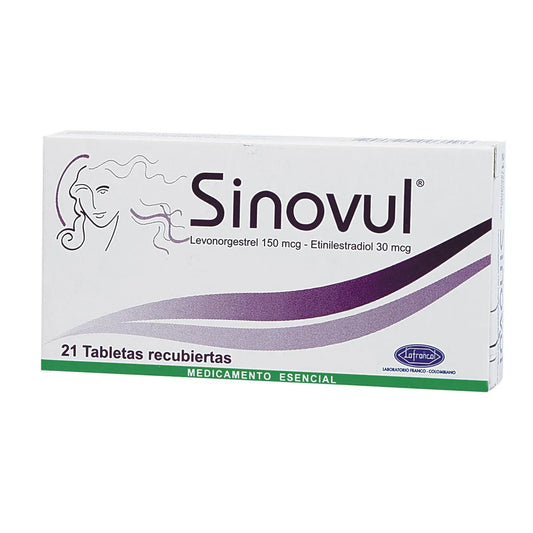 SINOVUL LEVONORGESTREL ETINILESTRADIOL (LAFRAN) X 21 TAB OFERTA