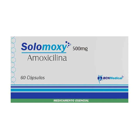 SOLOMOXY AMOXICILINA (BCN) 500 MG X 60 CAPSULAS