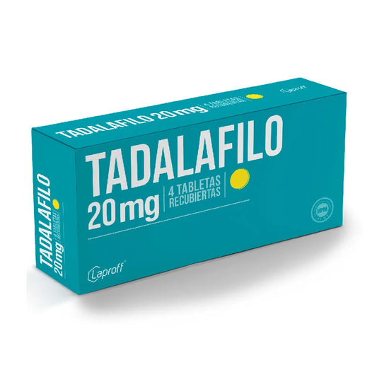 TADALAFILO (LPFF) 20 MG X 4 TAB