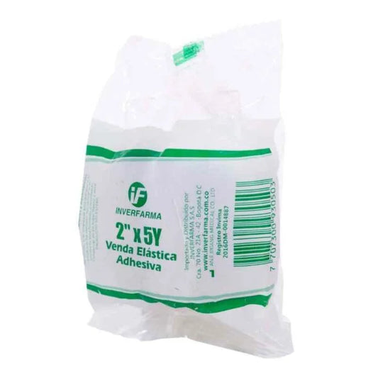 VENDA ELASTICA ADHESIVA (INVERFARMA) 2 X 5 YD