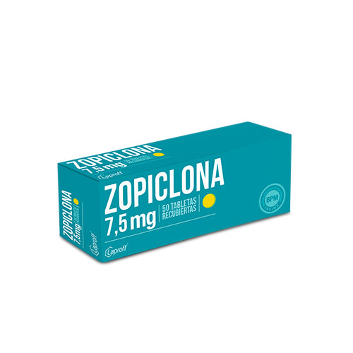 ZOPICLONA (LPFF) 7,5 MG X 50 TABS