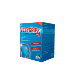 ZETYGRIP (RUECAM) 4 ACET+CAF+FEN+CETI X 100 CAP