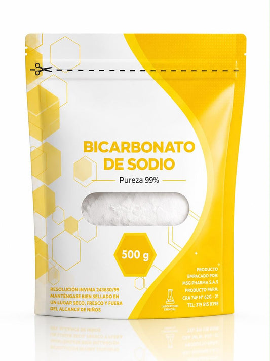 BICARBONATO DE SODIO (LAB ESENCIAL) X 500 GR