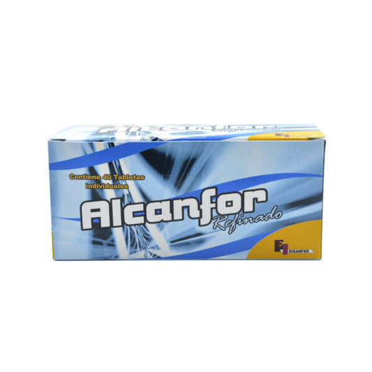 ALCANFOR (DIFER) 10 BARRAS X 4 TAB