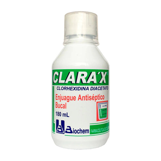 CLARAX ENJUAGUE (BIOCHEM) CLORHEXIDINA DIACETATO X 180 ML