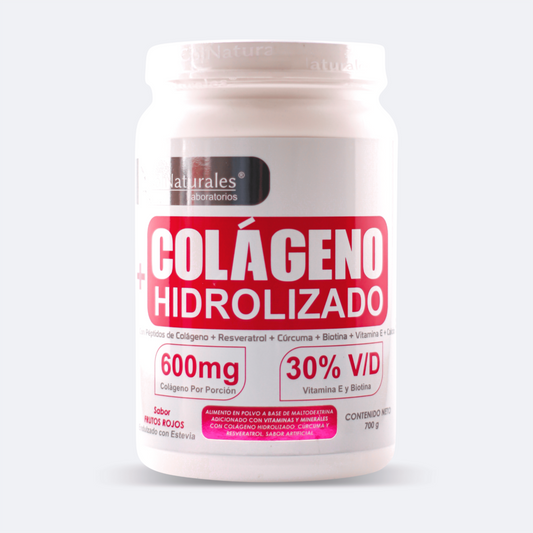 COLAGENO HIDROLIZADO (COLNATURALES) RESVERATROL+BIOTINA+VITAMINA E+CALCIO X 700 GR