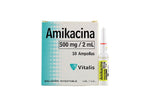 AMIKACINA (VT) 500 MG/2ML X 10 AMP