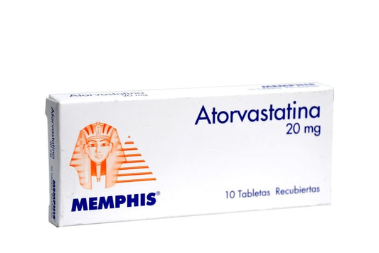 ATORVASTATINA (MEM) 20 MG X 10 TAB