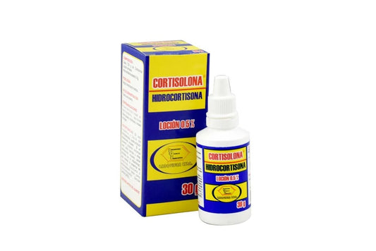 CORTISOLONA (LABQ) HIDROCORTISONA LOC 0.5% X 30 ML