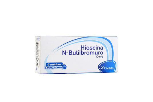 HIOSCINA (COAS) N-BUTILBROM 10 MG X 20 TAB