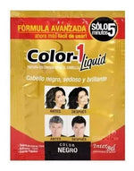TINTURA LIQUIDA COLOR-1 (INTERBEL) NEGRO SOBRE X 15 ML