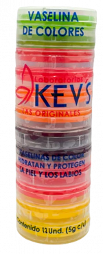 VASELINA (KEVS) CREMA DE SABORES X 12