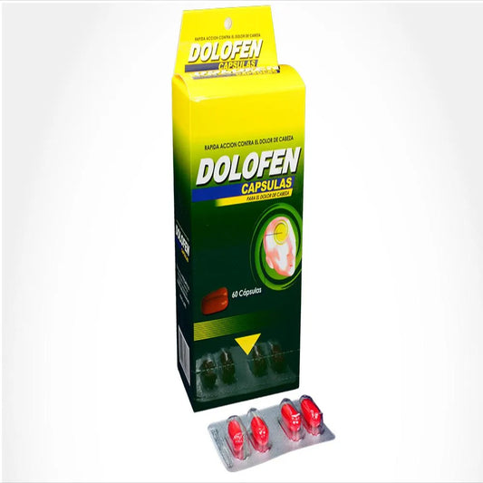 DOLOFEN ACETAMINOFEN (PROCAPS) 500 MG X 60 CAP LIQ