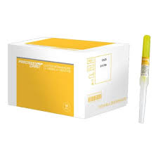 CATETER INTRAVENOSO (ETERNA) AMARILLO 24G X 19 MM