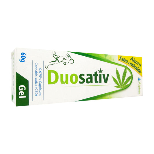 DUOSATIV GEL (AIPHEX) CAPSIUM+CANNABIS X 60 GR