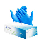 GUANTE DE NITRILO (KENNEDY) AZUL X 100 UNID TALLA M