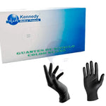 GUANTE DE NITRILO (KENNEDY) NEGRO X 100 UNID TALLA M