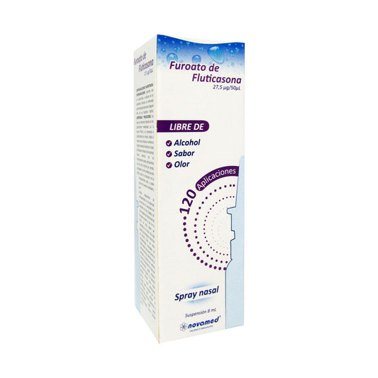 FUROATO DE FÑUTICASONA (NOVAMED) 27,5/50 SPRAY NASAL