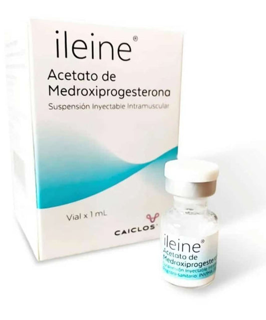 ILEINE (CAICLOS) ACETATO DE MEDOXIPROGESTERONA X 1ML x 1 AMP