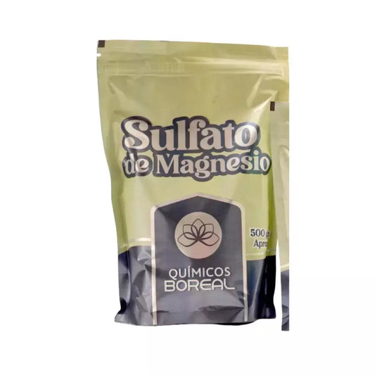 SULFATO DE MAGNESIO (BOREAL) X 500 GR