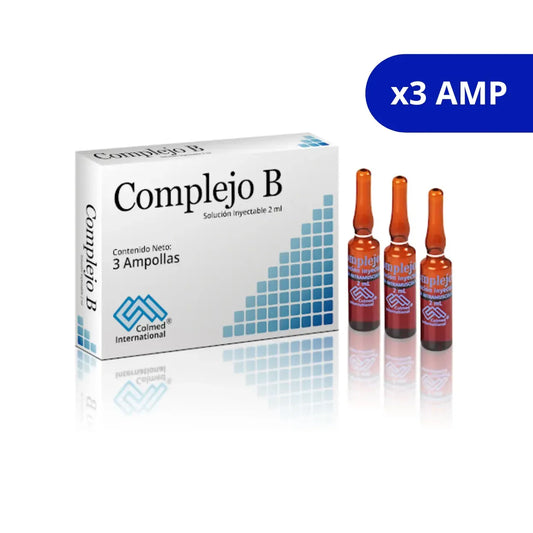 COMPLEJO B (COLMED) AMP 2 ML CAJA X 3