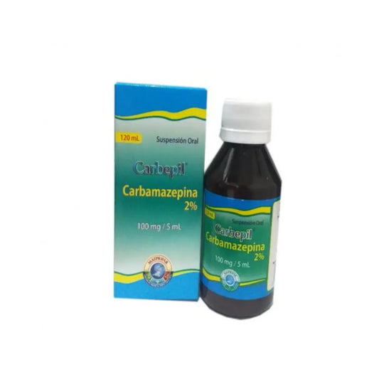 CARBEPIL (MATPRIFAR) CARBAMAZEPINA 2% SUS X 120 ML