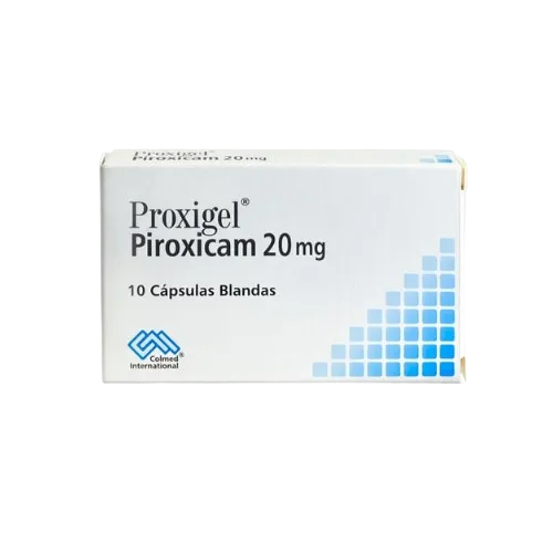 PROXIGEL (COLMED) PIROXICAM 20MG X 10 CAPS