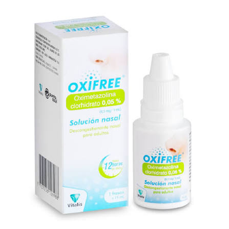 OXIFREE (VT) OXIMETAZOLINA 0.05% X 15 ML