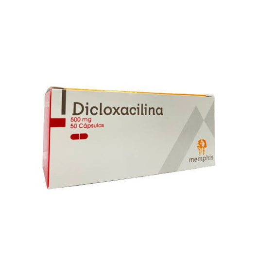 DICLOXACILINA (MEM) 500 MG X 50 CAP