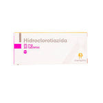 HIDROCLOROTIAZIDA (MEM) 25 MG X 30 TAB