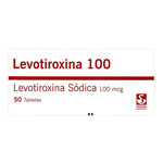 LEVOTIROXINA SODICA (SIEG) 100 MCG X 50 TAB