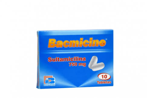 BACMICINE (LABQ) SULTAMICILINA 750 MG X 10 TAB