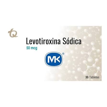 LEVOTIROXINA SODICA (M.K) 50 MCG X 30 TAB