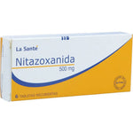 NITAZOXANIDA (LSAN) 500 MG X 6 TAB RECUBIERTA