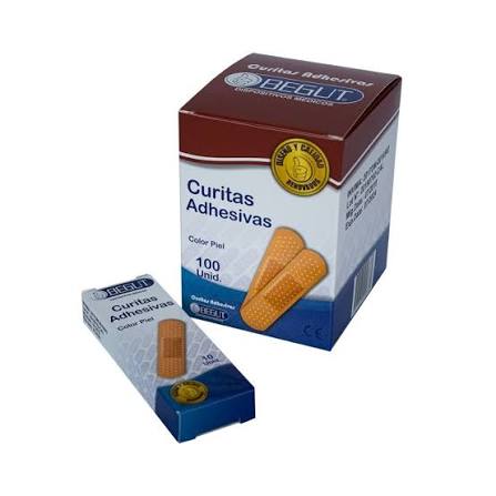 CURAS (BEGUT) ADULTO COLOR PIEL X 100 UND
