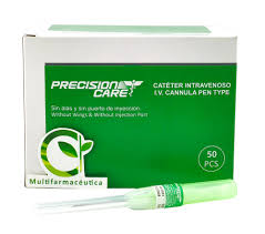 CATETER INTRAVENOSO (ETERNA) VERDE 18G X 32 MM