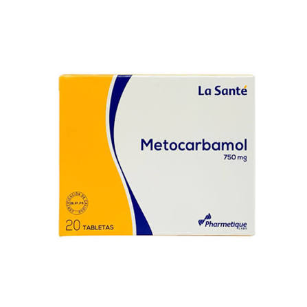 METOCARBAMOL (LSAN) 750 MG X 20 TAB