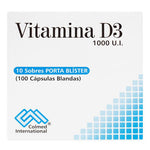 VITAMINA D3 1000 UI (COLMED) X 100 CAP
