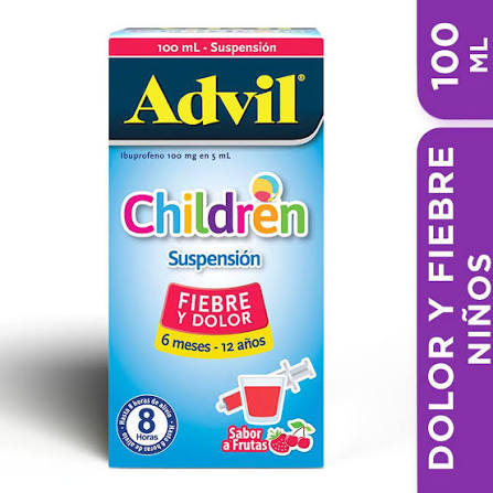 ADVIL CHILDREN (PFIZER) FIEBRE Y DOLOR X 100 ML