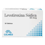LEVOTIROXINA SODICA (COLMED) 50 MCG X 30 TAB
