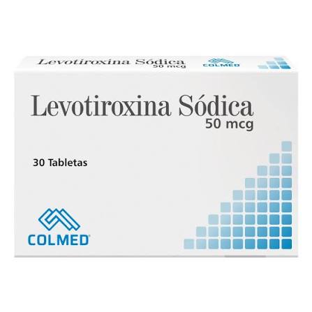 LEVOTIROXINA SODICA (COLMED) 50 MCG X 30 TAB
