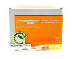 CATETER INTRAVENOSO (ETERNA) NARANJA 14G X 45 MM