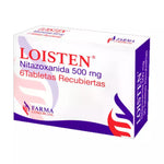 LOISTEN (FARMA COMERCIAL) NITAZOXANIDA 500 MG X 6 TABLETAS