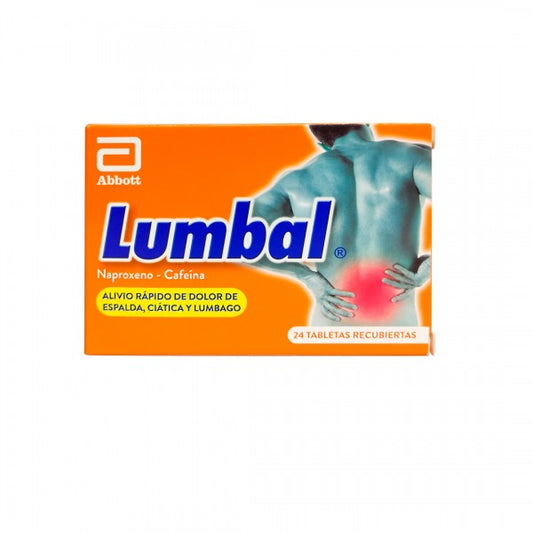 LUMBAL (ABBOTT) X 24 TABLETAS RECUBIERTAS