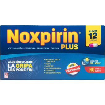 NOXPIRIN PLUS (SIEG) ACE + CET + FEN + CAF X 120 CAP