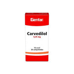 CARVEDILOL (GF) 6,25 MG X 30 TAB