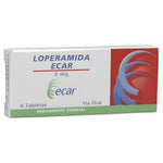LOPERAMIDA (ECAR) 2MG X 6 TAB