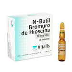 N-BUTIL BROMURO (VT) HIOSCINA+DIPIRONA 20 MG X 1 AMP