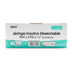 JERINGA (ALFA) INSULINA 1 ML X 1 UND (CON IVA)